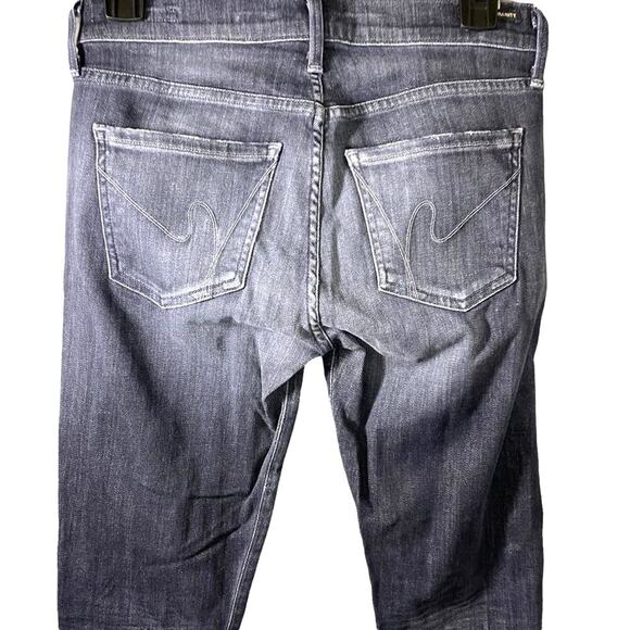 CITIZENS OF HUMANITY Avedon Low Rise Skinny Gray‎ Ankle Denim Jeans Size 27 - Picture 3 of 7